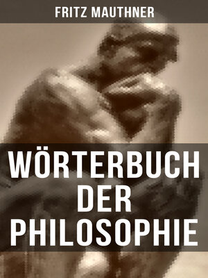 cover image of Wörterbuch der Philosophie